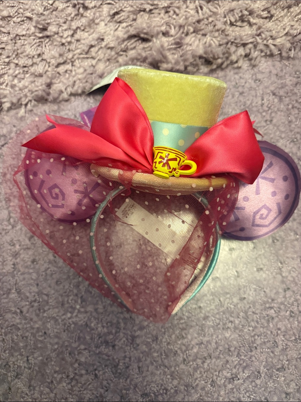 Minnie Main Attraction Mad Tra Party Ear Headband